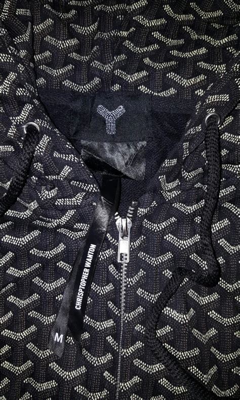 Goyard X Christopher Wanton Full Zipped Hoodie Jacket 